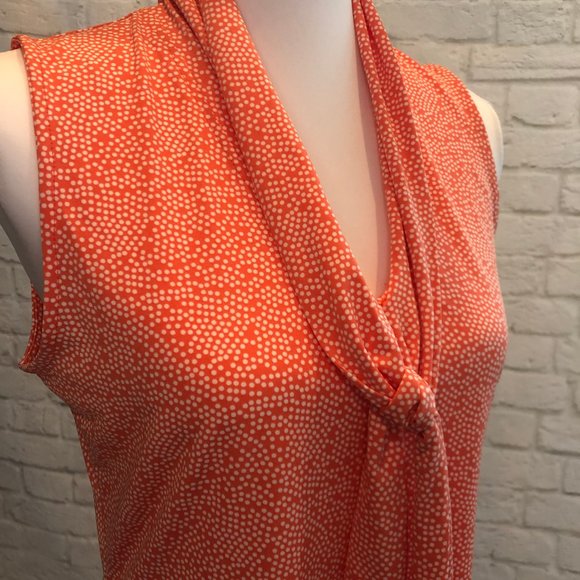 Banana Republic Polka Dot Sleeveless Top, Size M - Picture 3 of 4